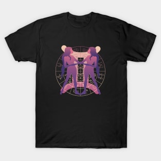 Twin Harmonies of Gemini T-Shirt